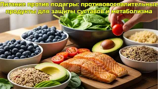Питание против подагры: противовоспалительные продукты для защиты суставов и метаболизма