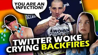 Woke reporter humbled by Strickland cries back at him on Twitter - REGRETS IT INSTANTLY