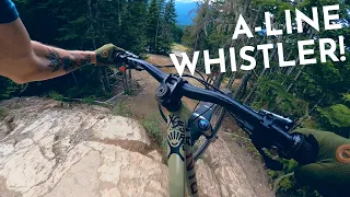 WHISTLER A-LINE! 2021 4K LAP