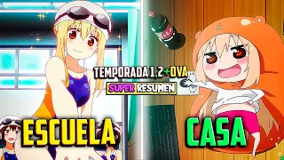 🎓La PROTA que FINGIA ser PERFECTA pero ERA OTAKU y NIÑA RATA🍔UMARU-CHAN T1 , 2 + OVAS SUPER RESUMEN
