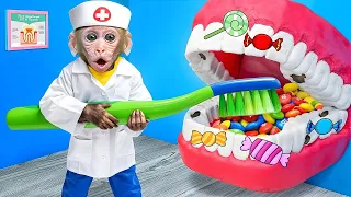 Monkey baby shark | Nursery Rhymes & Kids Songs |Bobby Kids Songs