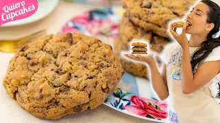 LAS MEJORES GALLETAS CON CHOCOLATE AL ESTILO LEVAIN BAKERY 🍪 | QUIERO CUPCAKES