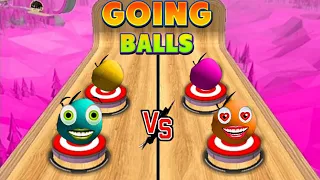 Which Apple is the Champion of this level❓ Going Balls