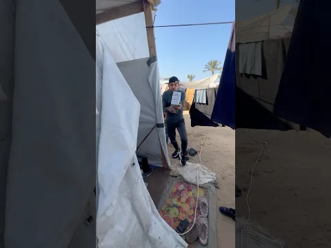 دخلت خيمة ومعي كرتونة جبنة… واللي صار فاجأني