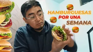 Comiendo Hamburguesas por una Semana 🍔