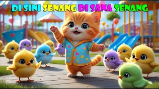 Di Sini Senang Di Sana Senang - Lagu Anak Balita Indonesia Terbaru Versi 2025 - Lagu Anak Populer