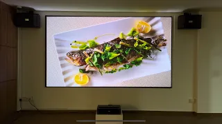 150” ALR Screen and UST Projector Setup at Shunfu Community Center, the 1st in Singapore Year 2022
