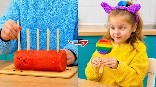 YUMMY Colorful Snacks, Cute Crafts, and More Kids Activities 🍭🌈🍬