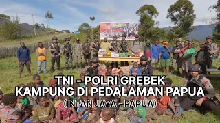 BRIMOB BAKTI SOSIAL DI PEDALAMAN PAPUA ( KAMPUNG YOKATAPA DISTRIK SUGAPA INTAN JAYA PAPUA) !!!