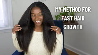 Tutorial: My Method for “Fast” Hair Growth
