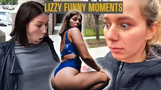 Expert Gymnast Lizzy Hot Videos 😁 Funny Pranks and Parkour Tricks 🤣🤣 Part-1