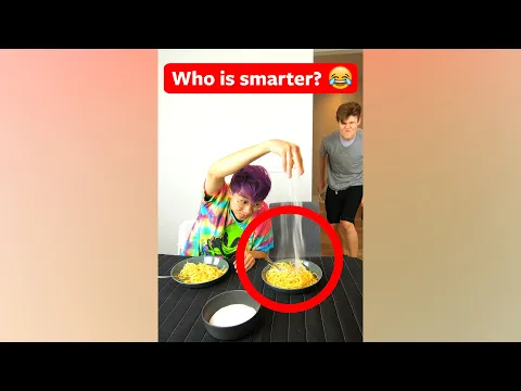 Who Is SMARTER? 😂 #shorts