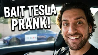 Bait Tesla Prank (Getting Sued!)