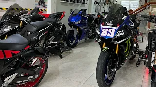Về xe r15v3 35 triệu - GSXR150 - YAMAHA R3 2020 - NINJA400
