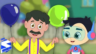 Gubbare Wala, गुब्बारे वाला, Balloon Song for Kids, Hindi Nursery Rhymes and Preschool Songs