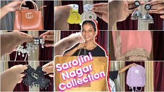 my first shopping🛍💫 vlog sarojni nagar market OMG😱itna sasta😳kese hai? meri lottery🤑Lag Gayi gusy