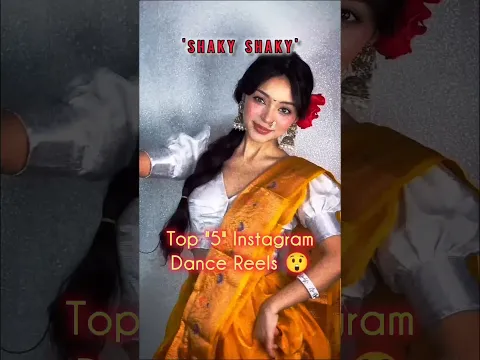 Shaky shaky song dance 😍। Top 5 Instagram trending dance 🔥❤️