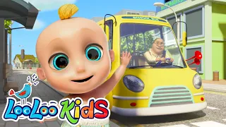 Wheels On The Bus + Peek a Boo and more Kids Songs and Nursery Rhymes - LooLoo Kids