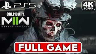 CALL OF DUTY MODERN WARFARE 2 Gameplay Walkthrough Campaign FULL GAME [4K 60FPS PS5]