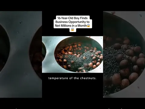 Boy makes millions from chestnuts