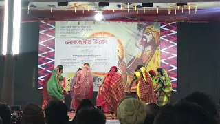 গ্রাম বাংলার ঐতিহ্যবাহী ধামাইল নৃত্য #dance