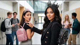 ÉTUDIANTES MÉGA-LUXE vs BASIQUE à l'ÉCOLE - FARCE à L'ÉCOLE sur les PROFS et AMIS par La La L'r