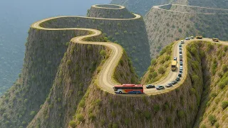 Top 15 Most Dangerous Roads in the World – You Won’t Believe the Last One@ToonVerse121
