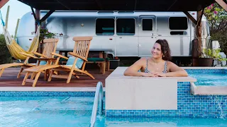 Xa On The Go: Let’s take this outside! But also inside… Aruba Airstream is Xa-approved camping.