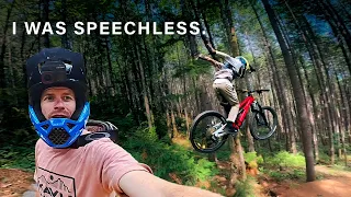 10-Year-Old Rides the MEGA Line That Scares Pros!
