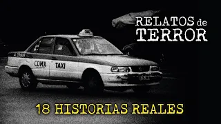 TAXISTAS, POLICÍAS | 18 RELATOS REALES de TERROR | MEGARECOPILACIÓN