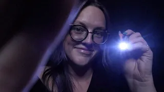 ASMR With Your Eyes Closed 😴 - follow my instructions for sleep, light triggers, ear-to-ear sounds