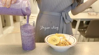 vlog | 크림감자뇨끼🍲 황금향청 만들고 도시락(카레볶음밥, 매콤감자조림, 가자미구이) 아침으로 단호박샐러드🤎