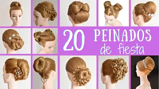 20 PEINADOS FACILES con TRENZAS RÁPIDAS DE PRINCIPIANTES 2025