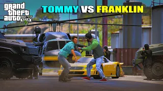 THE BIGGEST FIGHT WITH TOMMY AND GANGS | GTA 5 | AR7 YT