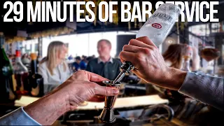 POV: Bartender Making Cocktails at a Top London Restaurant