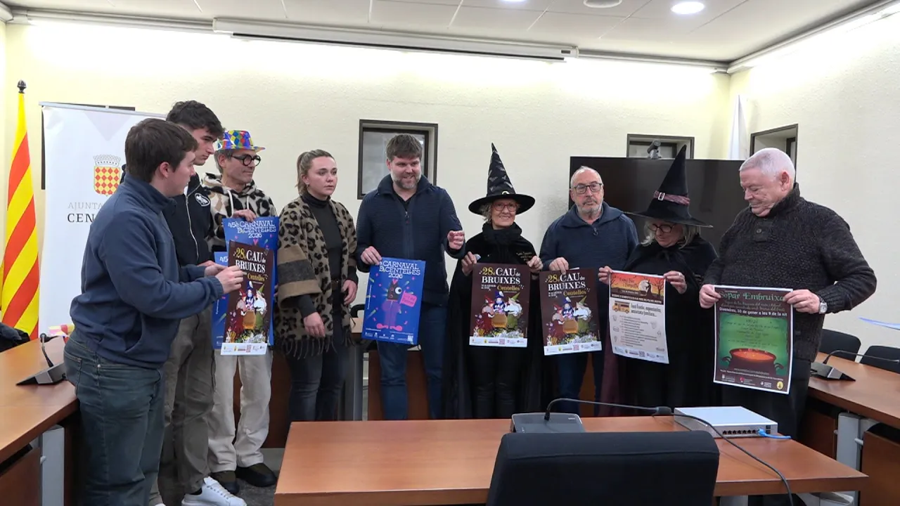 Centelles presenta el 28è Cau de Bruixes i el 45è Carnaval