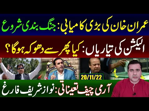 New Elections to be Held? | Great Success of Imran Khan | Imran Riaz Khan Exclusive Analysis