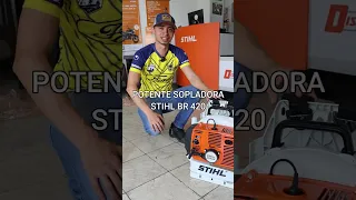 Cómo Encender Una Sopladora Stihl BR 420 - FACIL Y RAPIDO
