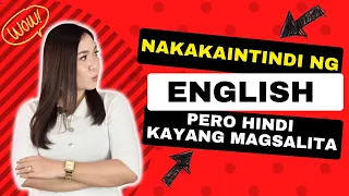 Nakakaintindi ng English pero hindi kayang magsalita | Aubrey Bermudez