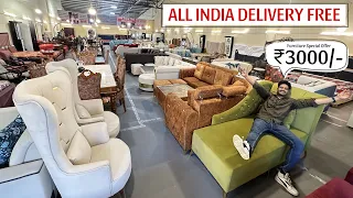 CHEAPEST FURNITURE MARKET DELHI | Sofa सिर्फ ₹3000 में | OCTO Furniture Nangloi Delhi