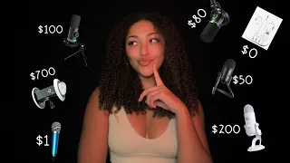 ASMR With 7 DIFFERENT MICROPHONES 🤯 ($0-$700) Which Is Your Favourite?