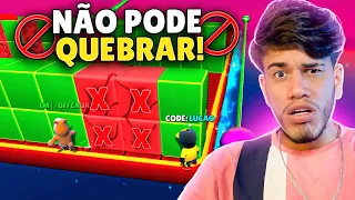 ZERAMOS O BLOCKDASH SEM PODER QUEBRAR O BLOCO E SEM USAR EMOTE - STUMBLE GUYS