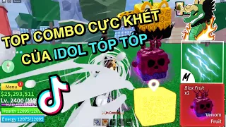 Top Những Combo Cực Khét Của Các Idol Tóp Tóp Trong Blox Fruits | Jeeker TV