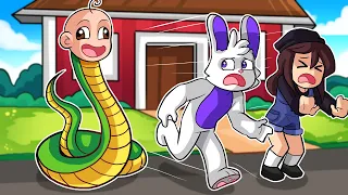 ESCAPA DE LA SERPIERTE EN ROBLOX !! ¿SOBREVIVIREMOS? CAPITAN WINKI Y LOS BEBESITOS
