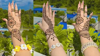 Mehndi design simple back hand l mehndi ka design l henna design l mehndi art l