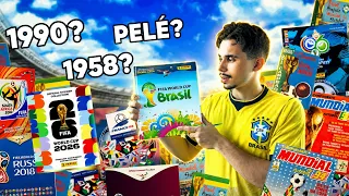 a MAIOR COLEÇÃO de ÁLBUNS da COPA DO MUNDO?