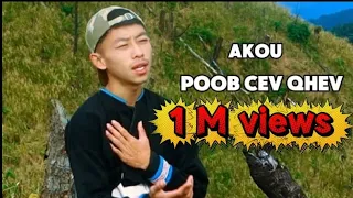 Poob Cev Qhev_Akou_nkauj tawm tshiab 2023 [ Hmong rapper ]