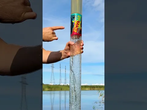 Tropical Water Experiment 🌴 Bernoulli’s Principle in Action