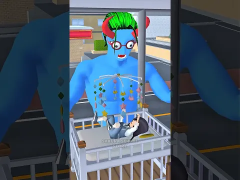 Bayi Mio Terancam! Sigma Yuta Hadapi Monster Mengerikan😱 #sakuraschoolsimulator #sakura