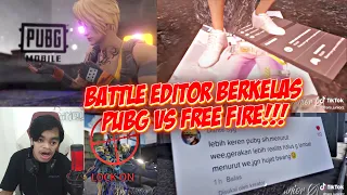 PUBG VS FREE FIRE BATTLE EDITOR BERKELAS?!! GRAFIK NYA KEREN BANGET!!